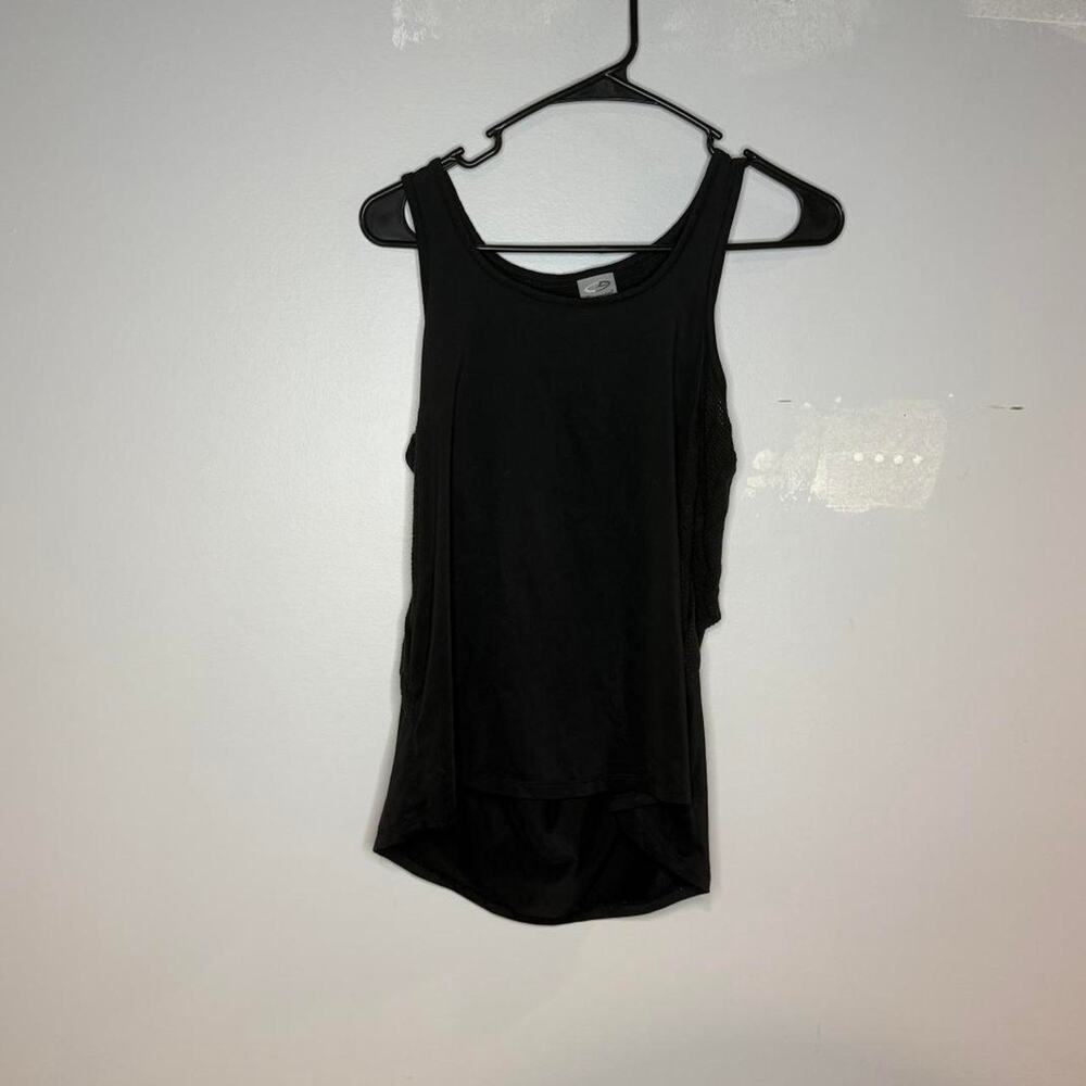 Champion black tank top with open back XS